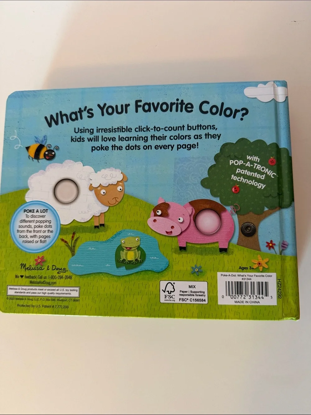 Poke a Dot Book: What’s Your Favorite Color?